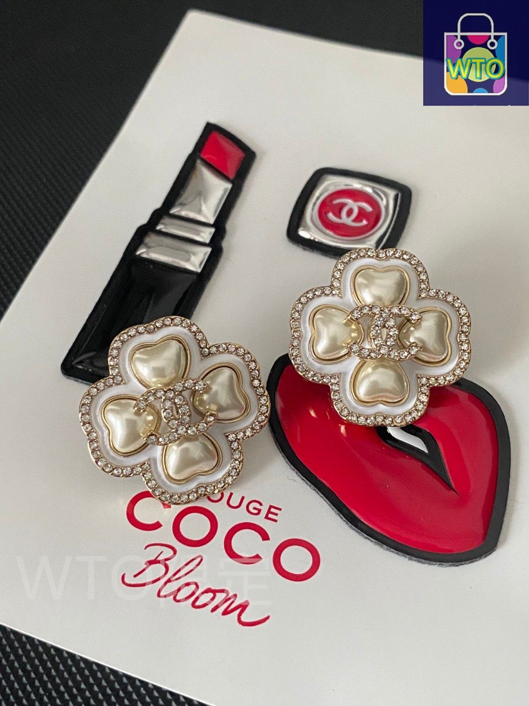 今日特価】Chanel ヴィンテージ ダブル C ピアス 送料無料！在庫