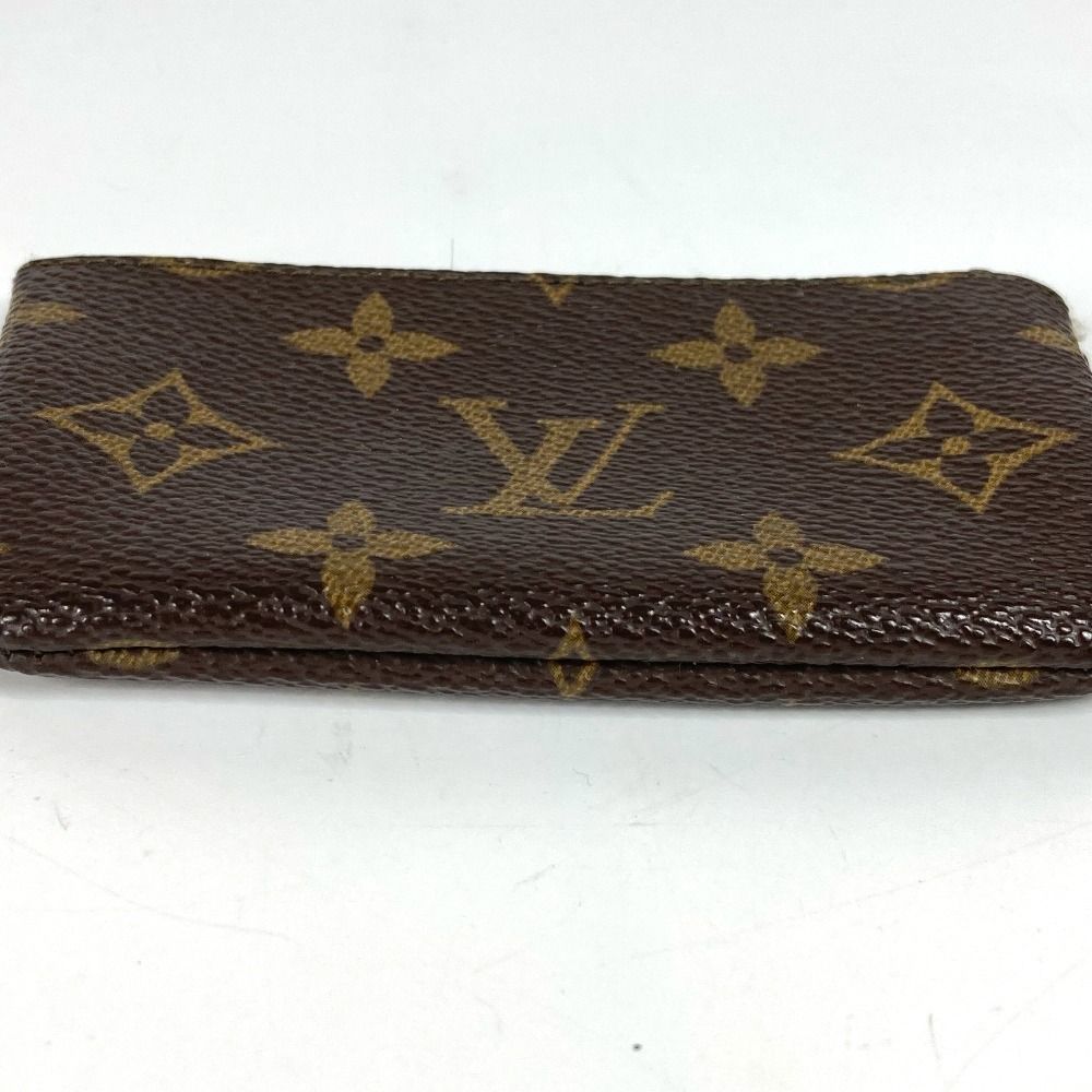 LOUIS VUITTON◇ポシェット・クレ_モノグラム・キャンバス_BRW/PVC/BRW