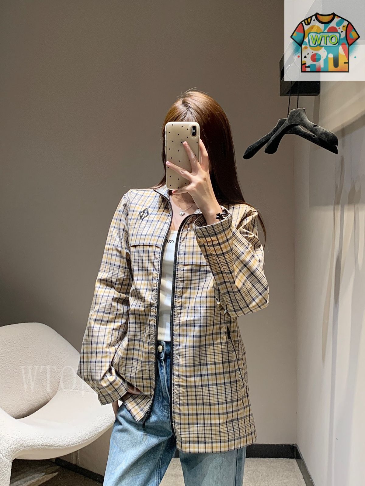 【上品シャツ】Dior Check'n'Dior ショート スリーブ ジャケット Dior HOMME 【値下げ】Dior Homme 2024SS ジップシャツ
