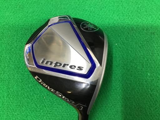ヤマハ inpres DRIVESTAR 3W フェアウェイウッド FW 純正特注シャフト フレックスR メンズ 男性用 右利き 右用 Cランク ゴルフクラブ
