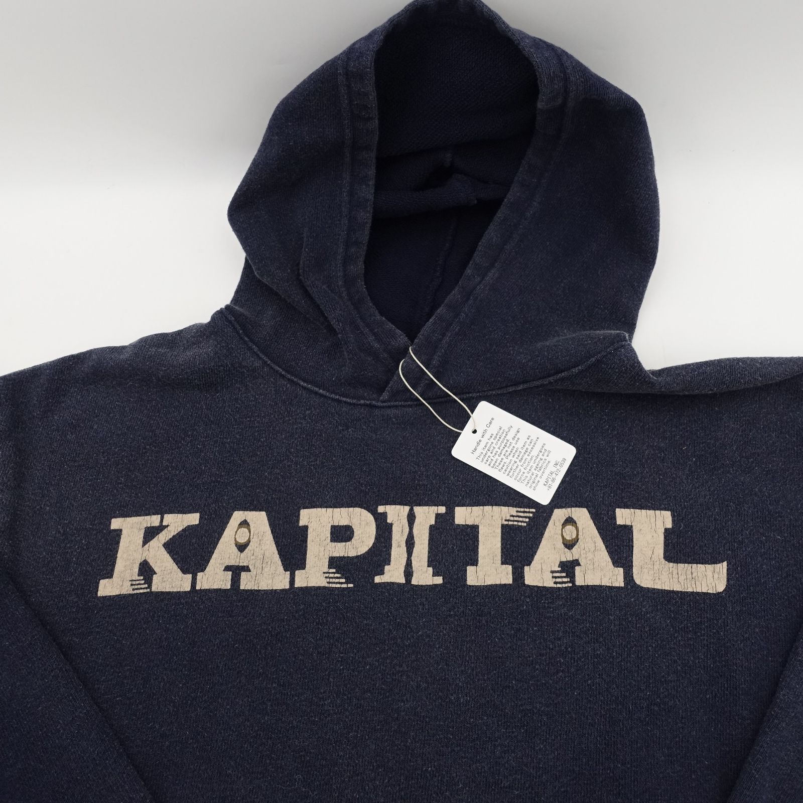 KAPITAL 新品未使用 タグ付き 裏毛 フード スウェット SPEAKEASY