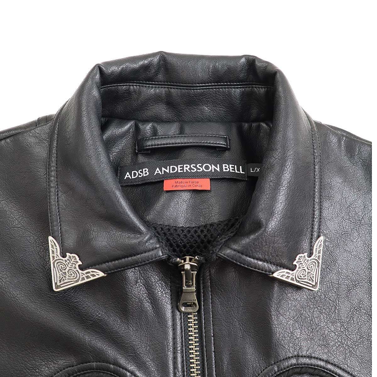 ADSB Andersson Bell アンダースンベル 24SS METALIC FAUX-LEATHER 