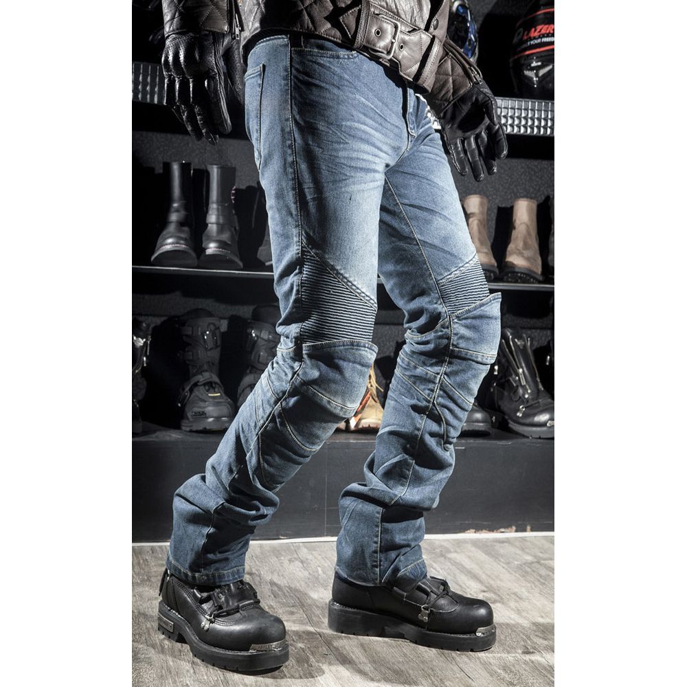 ブルー  M  バイクパンツ pkjes1 バイクパンツ デニム バイク用 バイク バイクズボン パンツ ライダーパンツ ライダースパンツ レーシングパンツ ライディングパンツ デニムパンツ バイクウェ