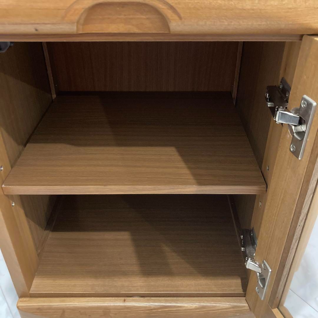 光家具 バタフライ式 キッチンワゴン マルチワゴン 木製 キャスター付き NEXPOTALLINN_EU