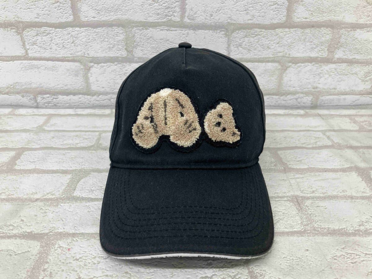PalmAngels パームエンジェルス ベアロゴキャップ Palm Angels(パームエンジェルス) bear cap 熊 キャップ QR