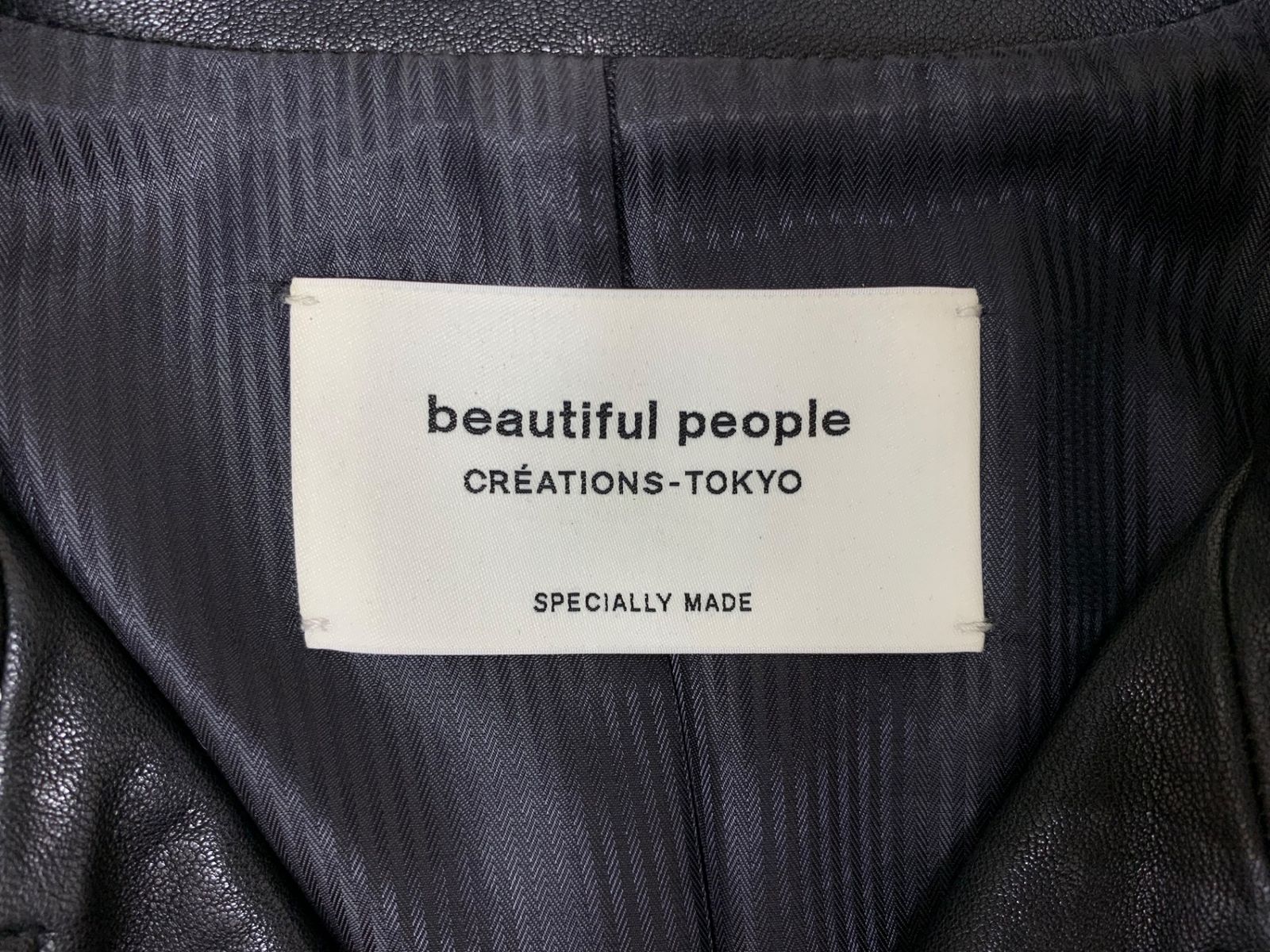 beautiful people (ビューティフルピープル) 革ジャン レザー