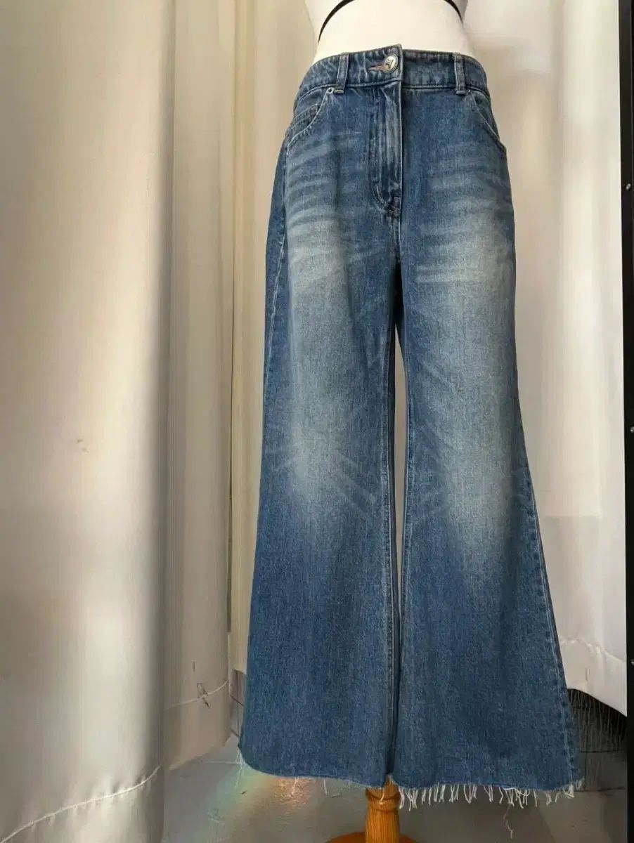 2025年TIME デニム ワイド パンツ 67-98