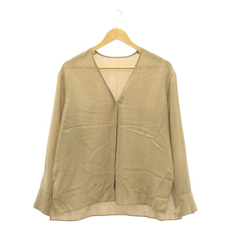 美品 24SS ジャーナルスタンダードレサージュ 金子綾 スパンコール ブラウス JOURNAL STANDARD L'ESSAGE / ジャーナル​スタンダードレサージュ