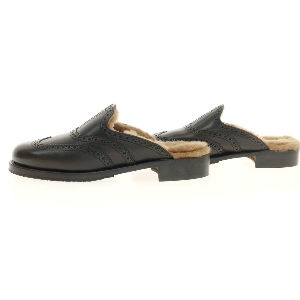 【超美品】ウノピュウノウグァーレトレWING TIP SANDALブラック41 中古】ウノピュウノウグァーレトレ 1piu1uguale3 ウイングチップ