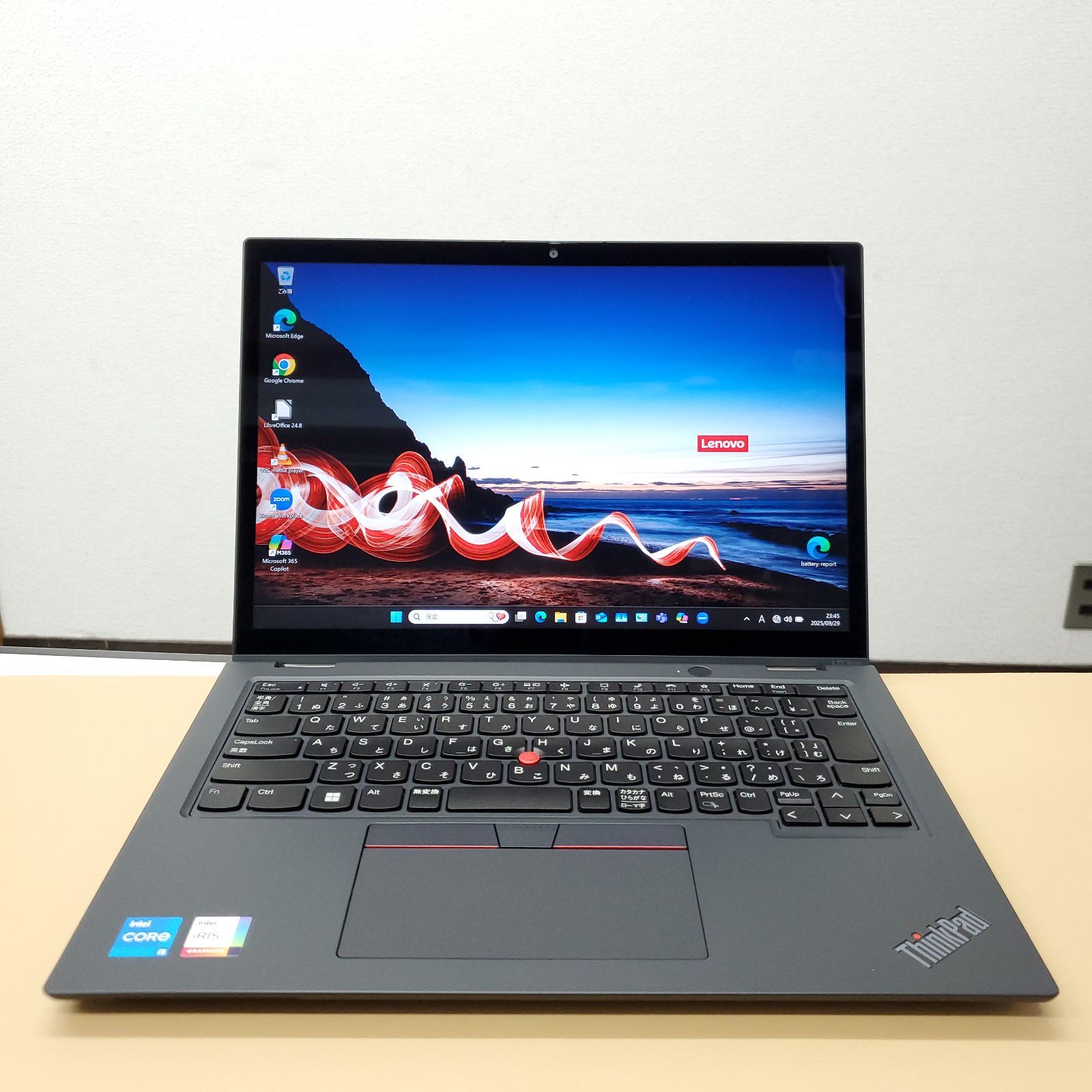 商品番号1962 ThinkPad 13.3型 2in1ノートPC タブレット 製 第12世代Core i5