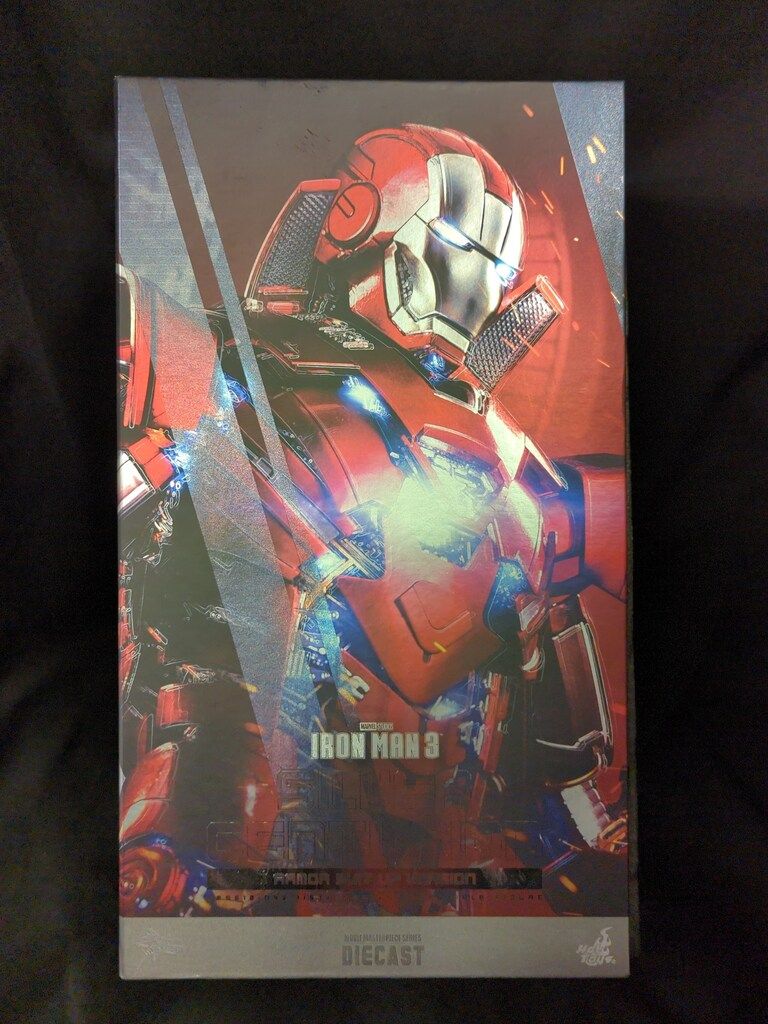 HOTTOYS MOVIE MASTERPIECE DIECAST SILVER CENTURION | ARMOR SUIT UP VERSION MMS618