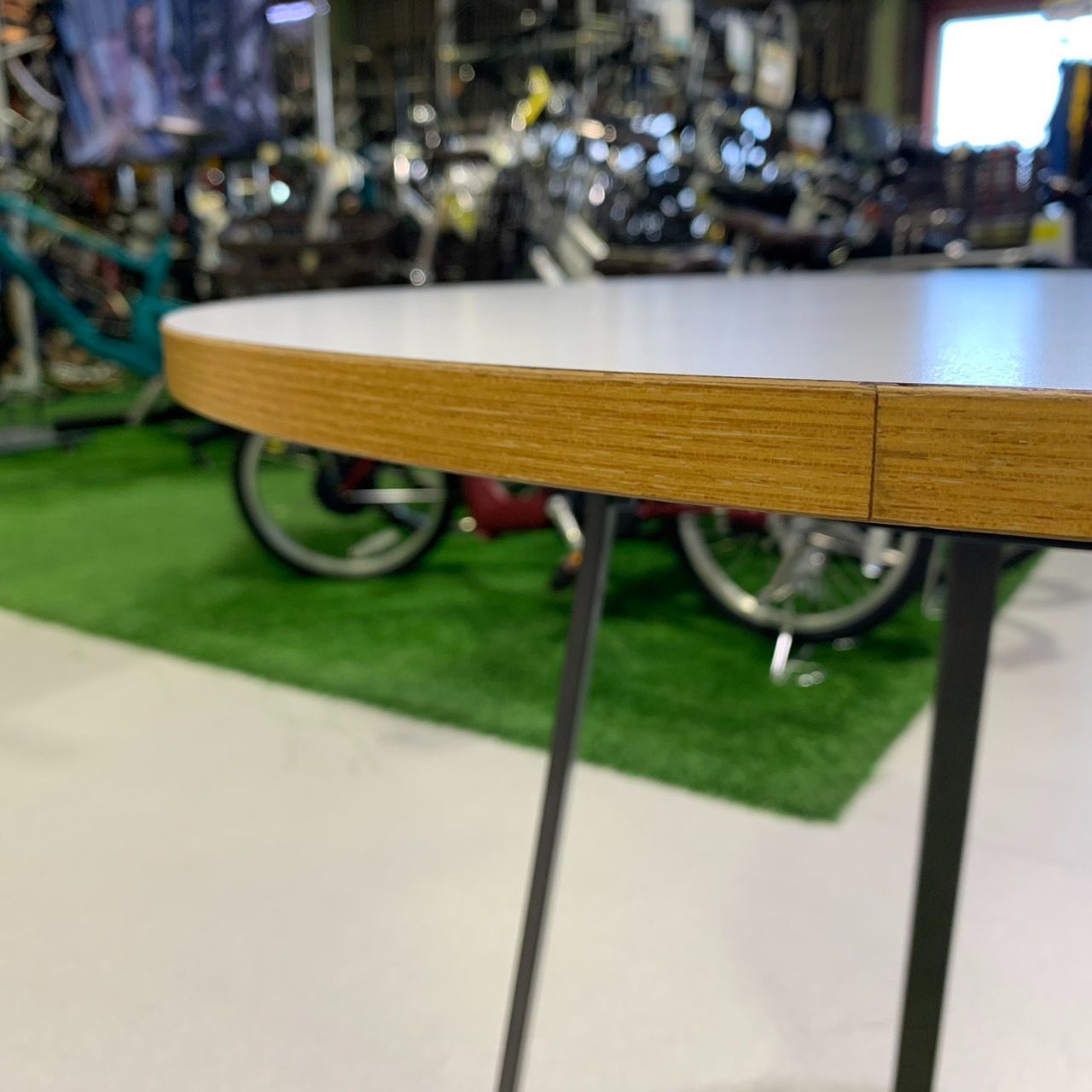 無印コラボ　エンツォ・マリ デザイン ダイニングテーブル 無印コラボ エンツォ・マリ デザイン ダイニングテーブル - メルカリ