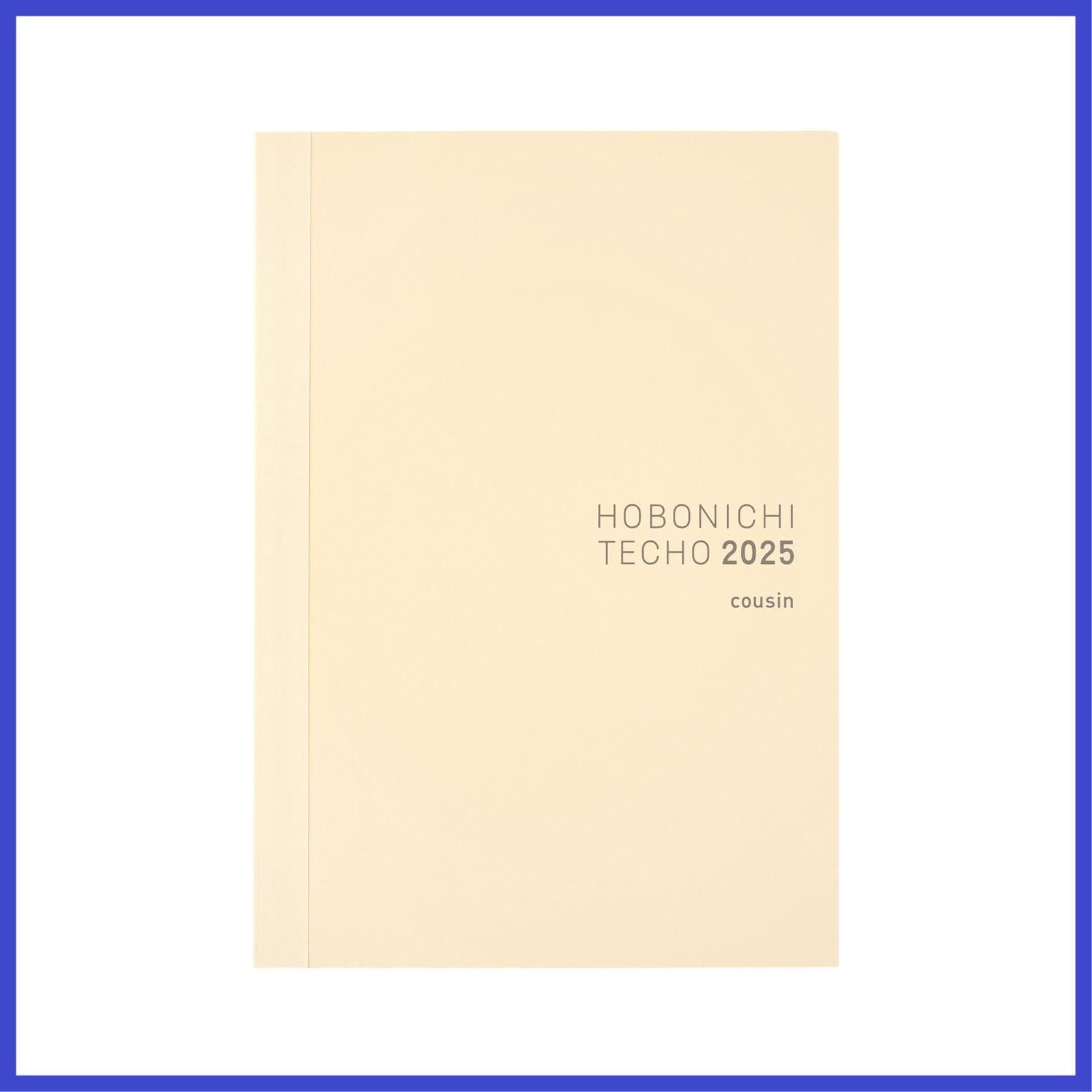 カズン(A5)サイズ[A5/1日1ページ/1月/月曜はじまり] 手帳本体 2025 ほぼ日手帳