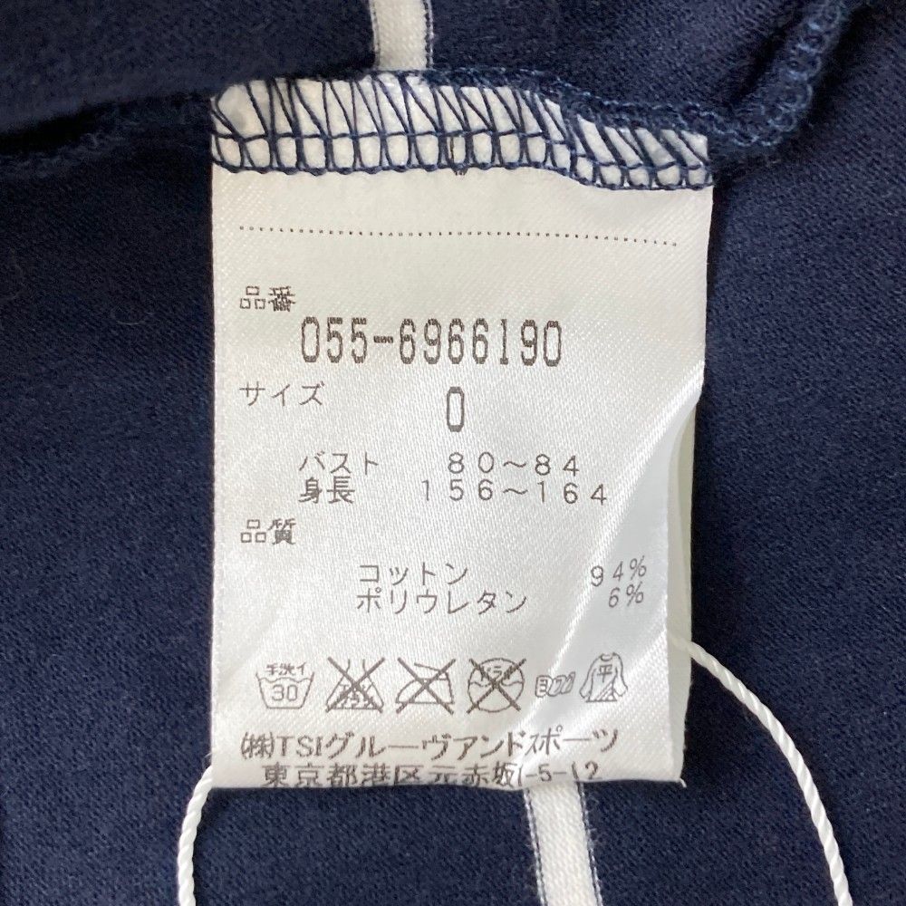 サイズ：0 PEARLY GATES パーリーゲイツ ハイネック長袖Tシャツ