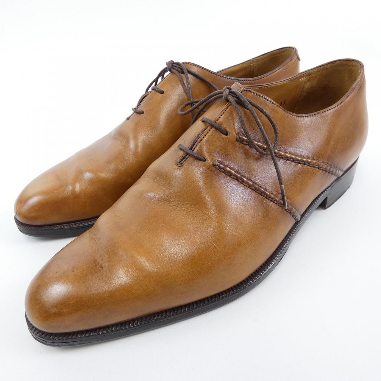 Berluti ベルルッティ ウイングチップ レザー ドレスシューズ ブラウン 