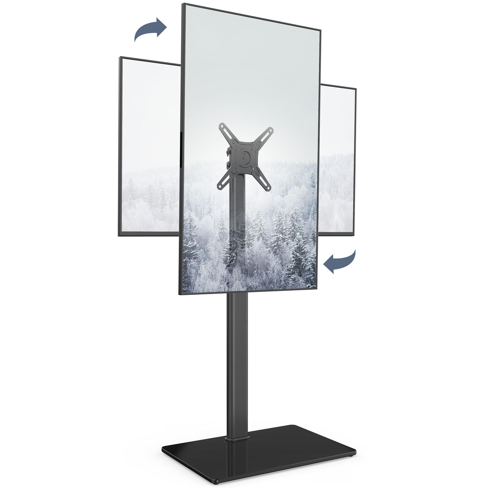 壁美人】37-65型 上下角度調節機能付 ホッチキスでテレビ壁掛け