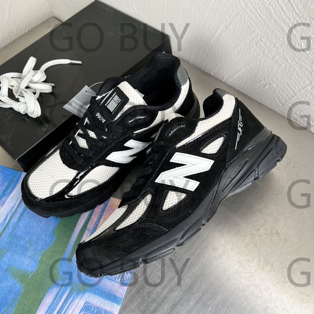 美品 人気 New balance  990v4 レディース/メンズ スニーカー 箱付  01