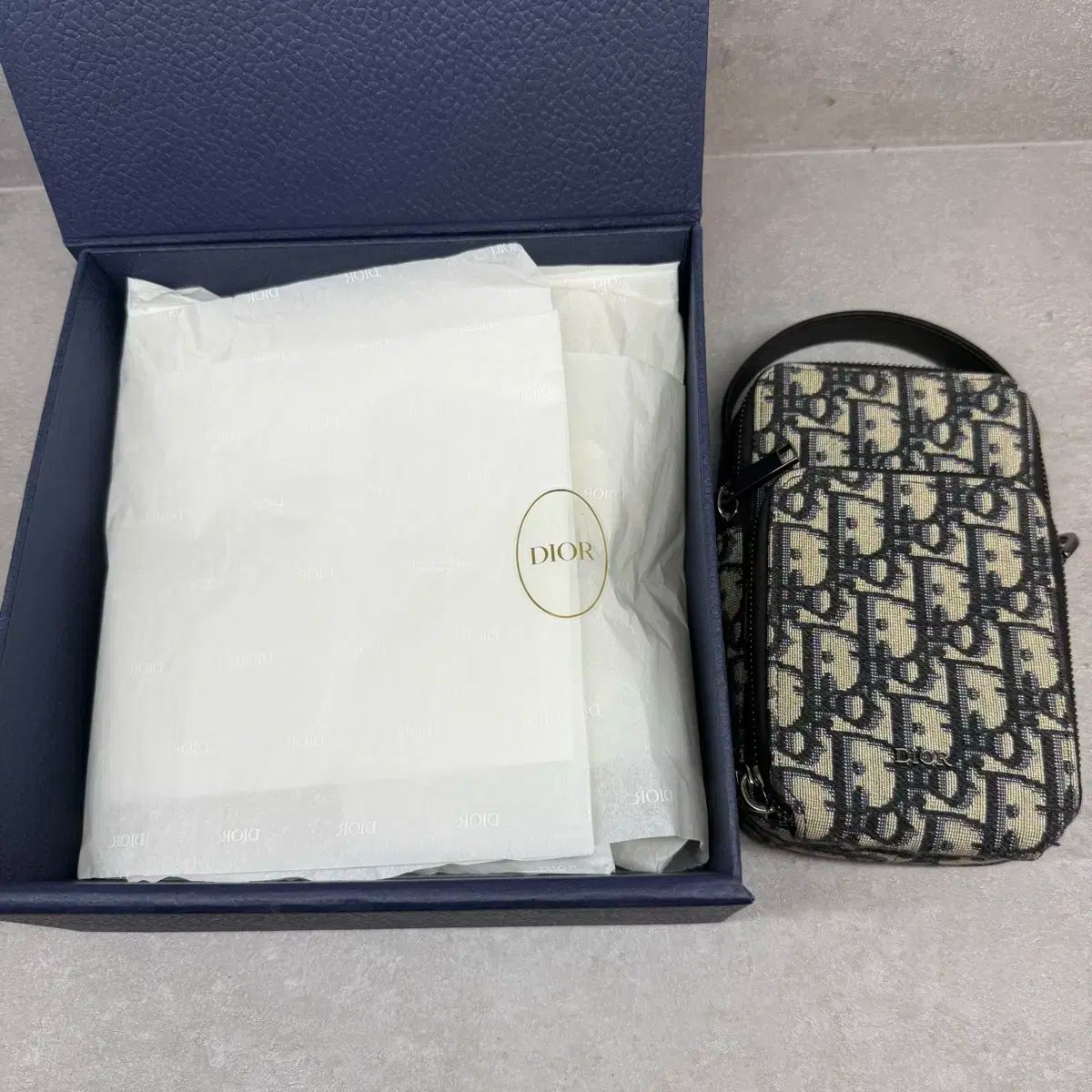 ほぼ新品 Dior(ディオール) オブリーク マイクロ ライダー