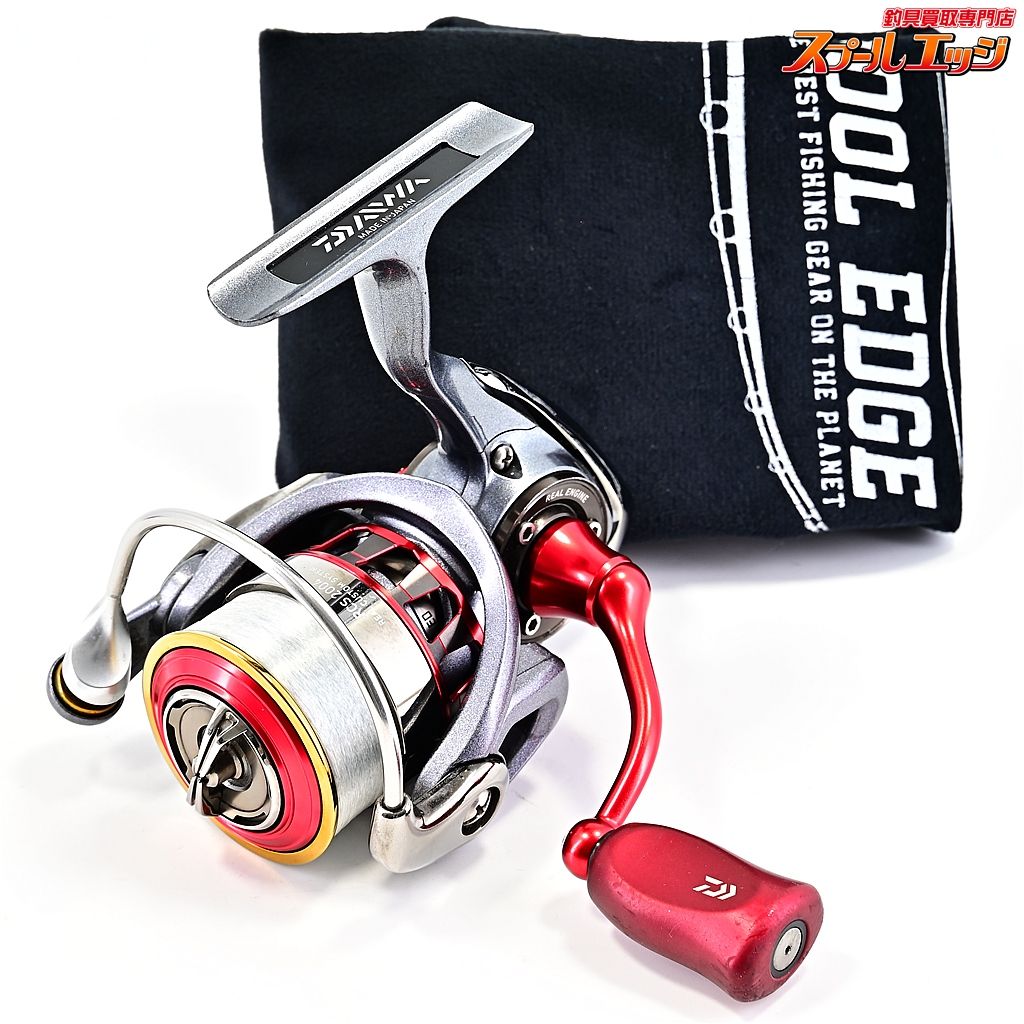 ダイワ 15ルビアス 2004H RCS2004エアスプールIIレッド-イージス40mm純正ハンドル-SLPWI型コルクノブ m41386