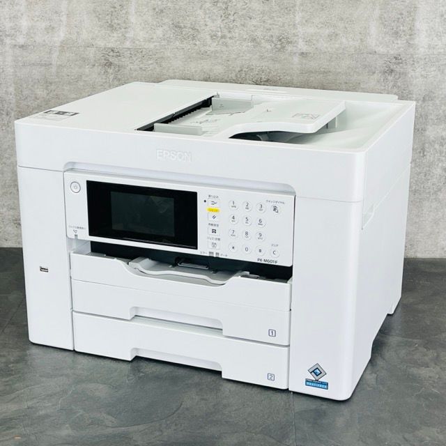 インクジェット 複合機 プリンター EPSON エプソン PX-M6011F 製 インク残量有 印刷枚数ごくわずか 043022 | 22165