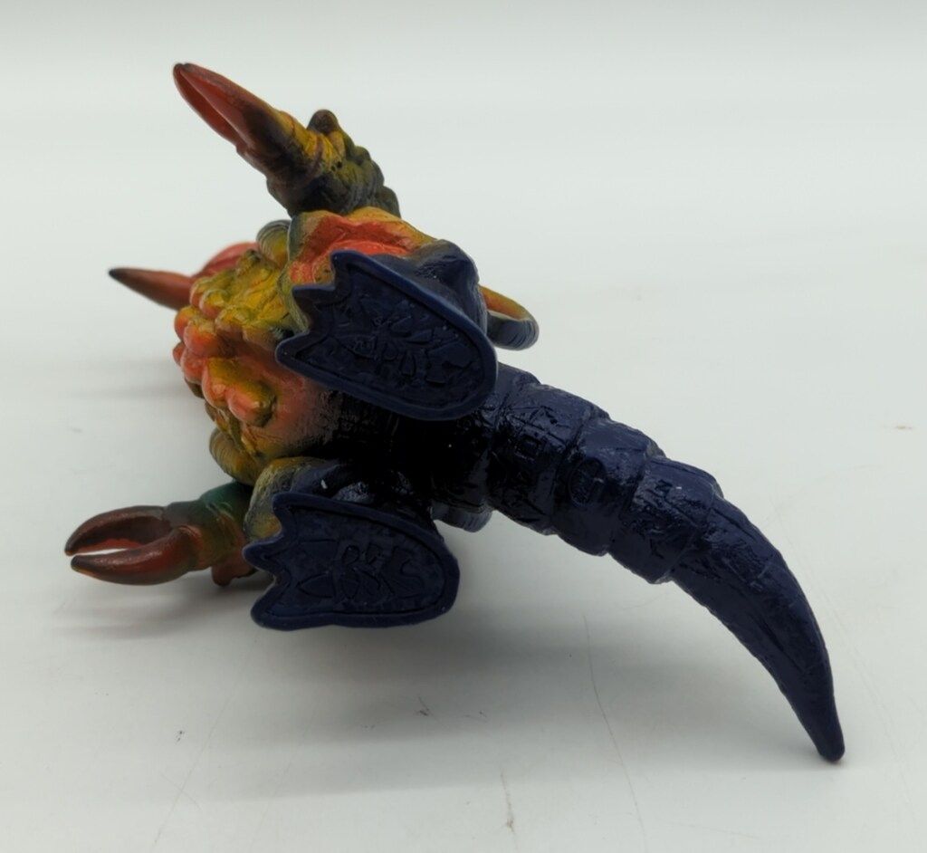 当時物 キングザウルスシリーズ ムルロア ポピー 当時物 ソフビ 足形