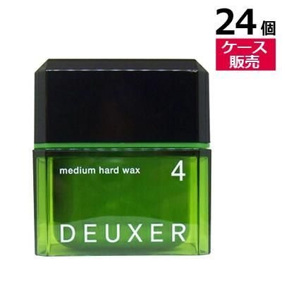 ケース販売 24個 ナンバースリー デューサー ミディアム ハード ワックス 4 80g ヘアワックス WAX 美容室専売 美容室 サロン 専売 NUMBER THREE NO3