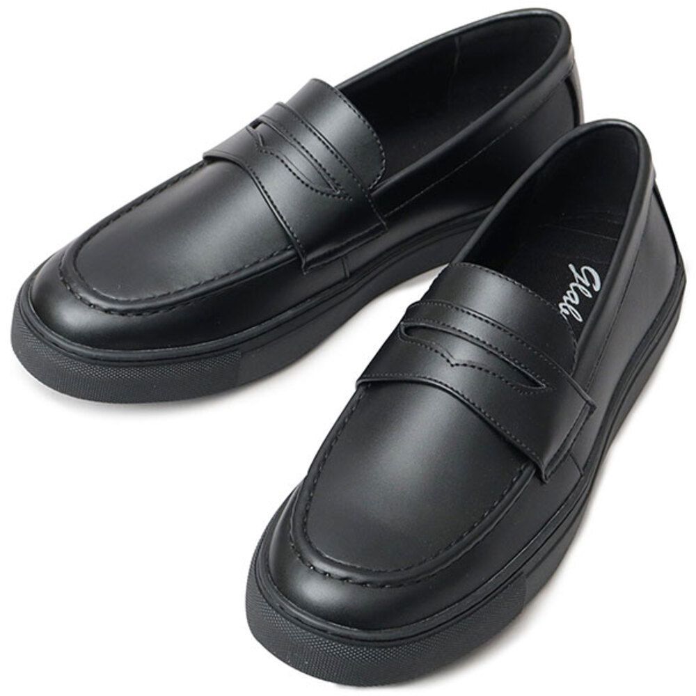 ☆ ブラックA ☆ Sサイズ（25cm相当） ☆ glabella COIN LOAFER