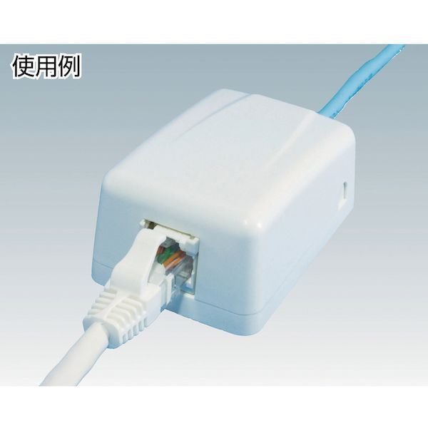 モジュラージャック モジュラージャック シールド付き中継アダプタJJ|ヘラマンタイトン株式会社