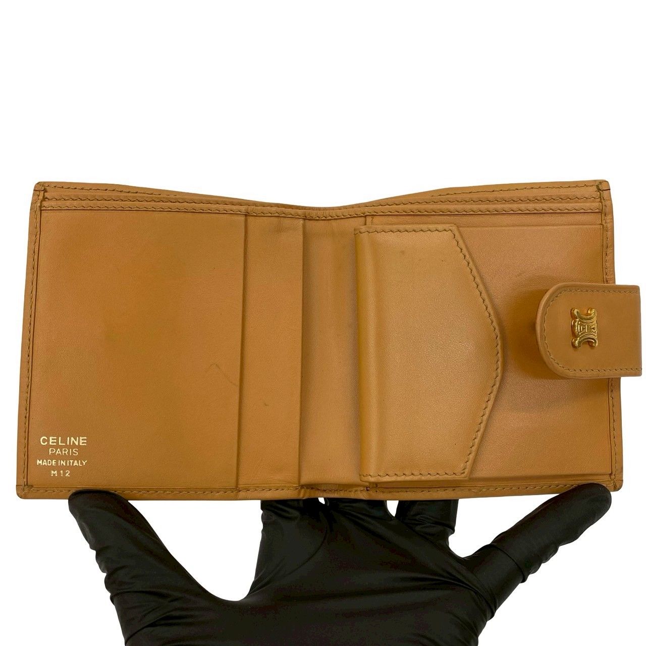 極 美品 CELINE セリーヌ ヴィンテージ マカダム ブラゾン トリオンフ