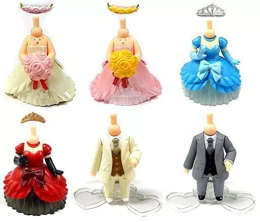 中古】フィギュア 全6種セット 「ねんどろいどもあ きせかえ