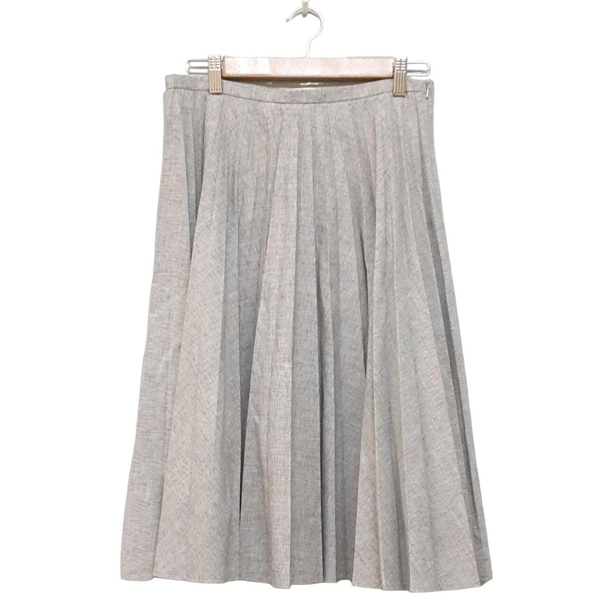 J.W.Anderson|JWAnderson ジェイダブリューアンダーソン スカート サイズUS4 S レディース - ライトグレー ひざ丈|プリーツ