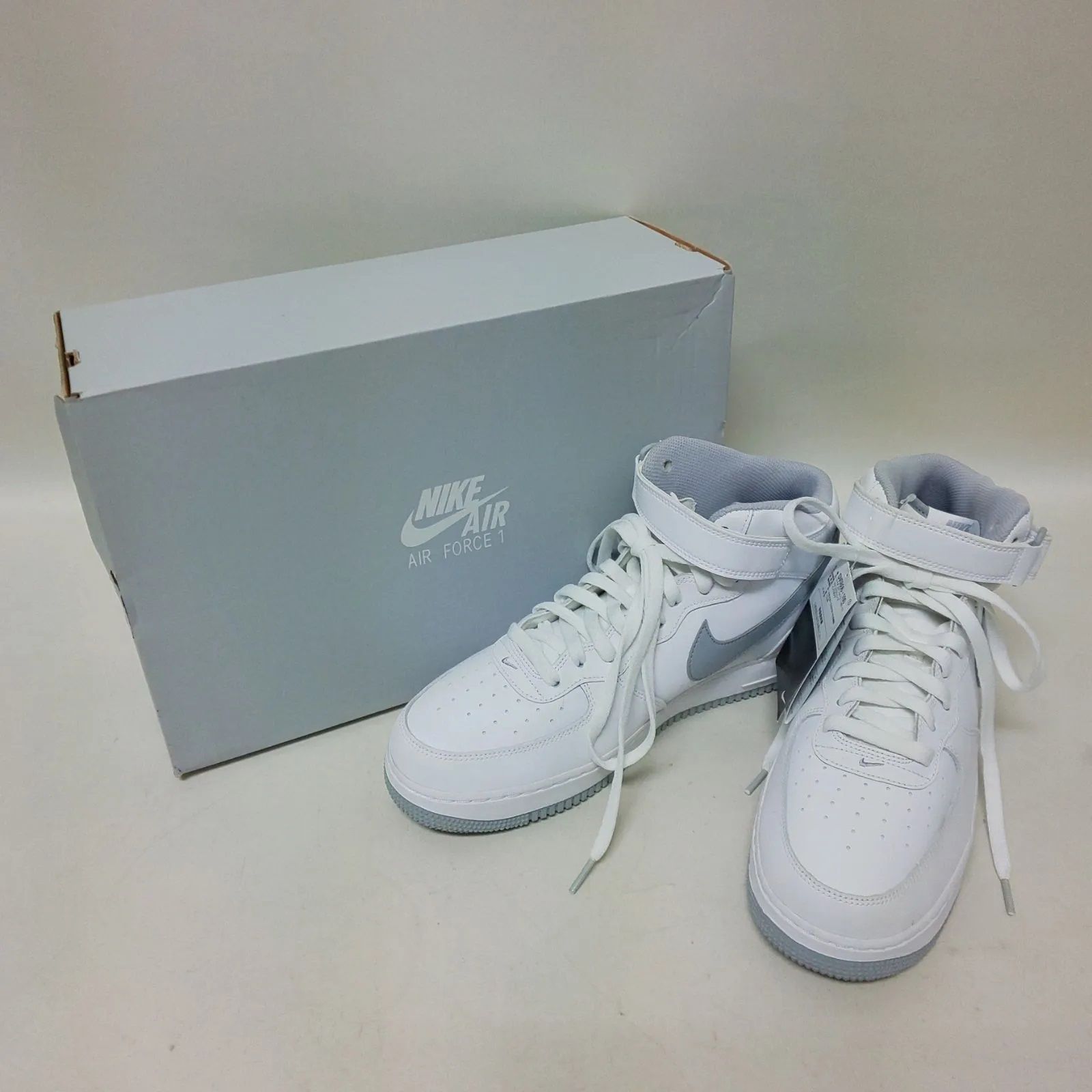 【浜館80-1653】 【店舗併売品】 NIKE ナイキ　AIR FORCE 1 MID '07 Borrows Big　29cm 【中古品】