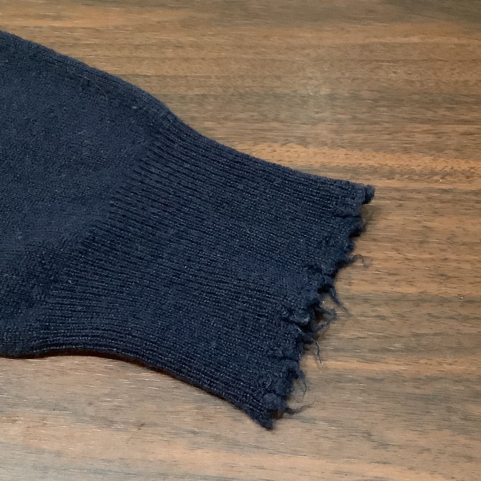 Drawer カシミヤVネックフリンジニット 【公式通販】