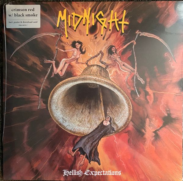 LP Midnight Hellish Expectations Black Smoke Vinyl 3984160707BLACK Metal Blade Records |00260