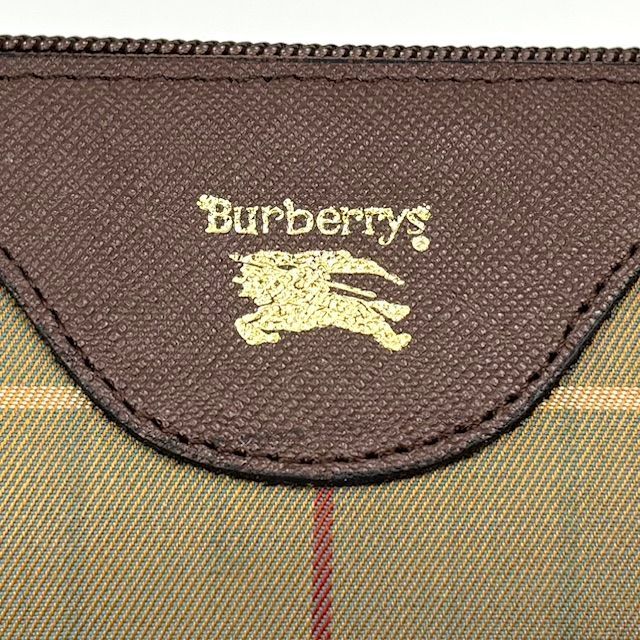 ☆美品☆ Burberry バーバリー クラッチバッグ ノバチェック
