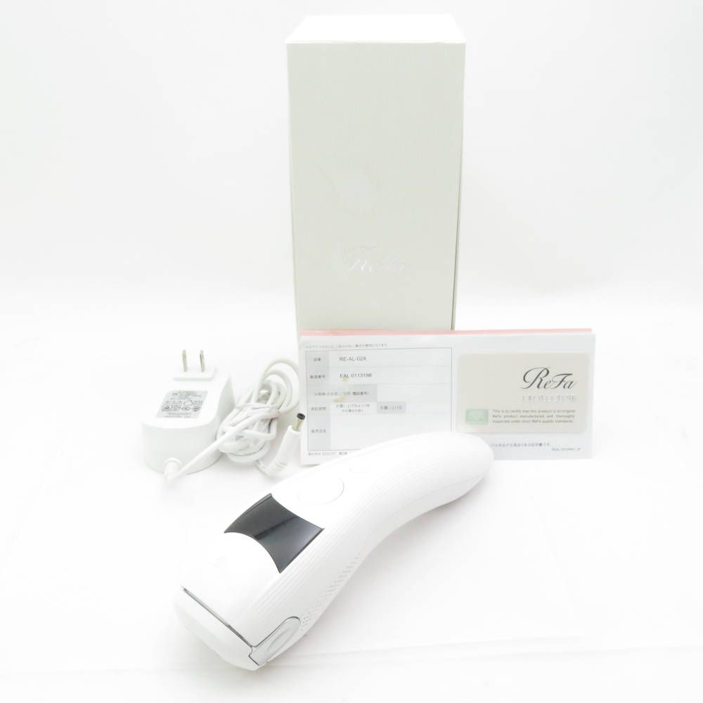 カ*ニ様 ◎ReFa ビューティック エピ 脱毛器 RE-AL-02A WHIT ReFa脱毛器 RE-AL-02A ビューテック エピ 正規販売店】MTG リファ
