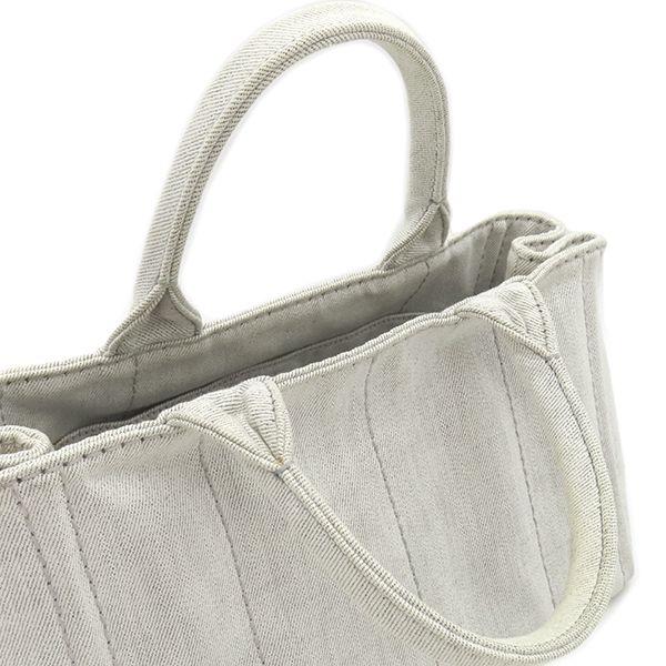 プラダ PRADA 2WAYバッグ カナパ ミニ トートバッグ デニム