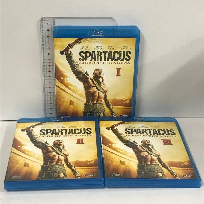 スパルタカス序章 ゴッド・オブ・アリーナ ブルーレイ 3巻 セット 20 