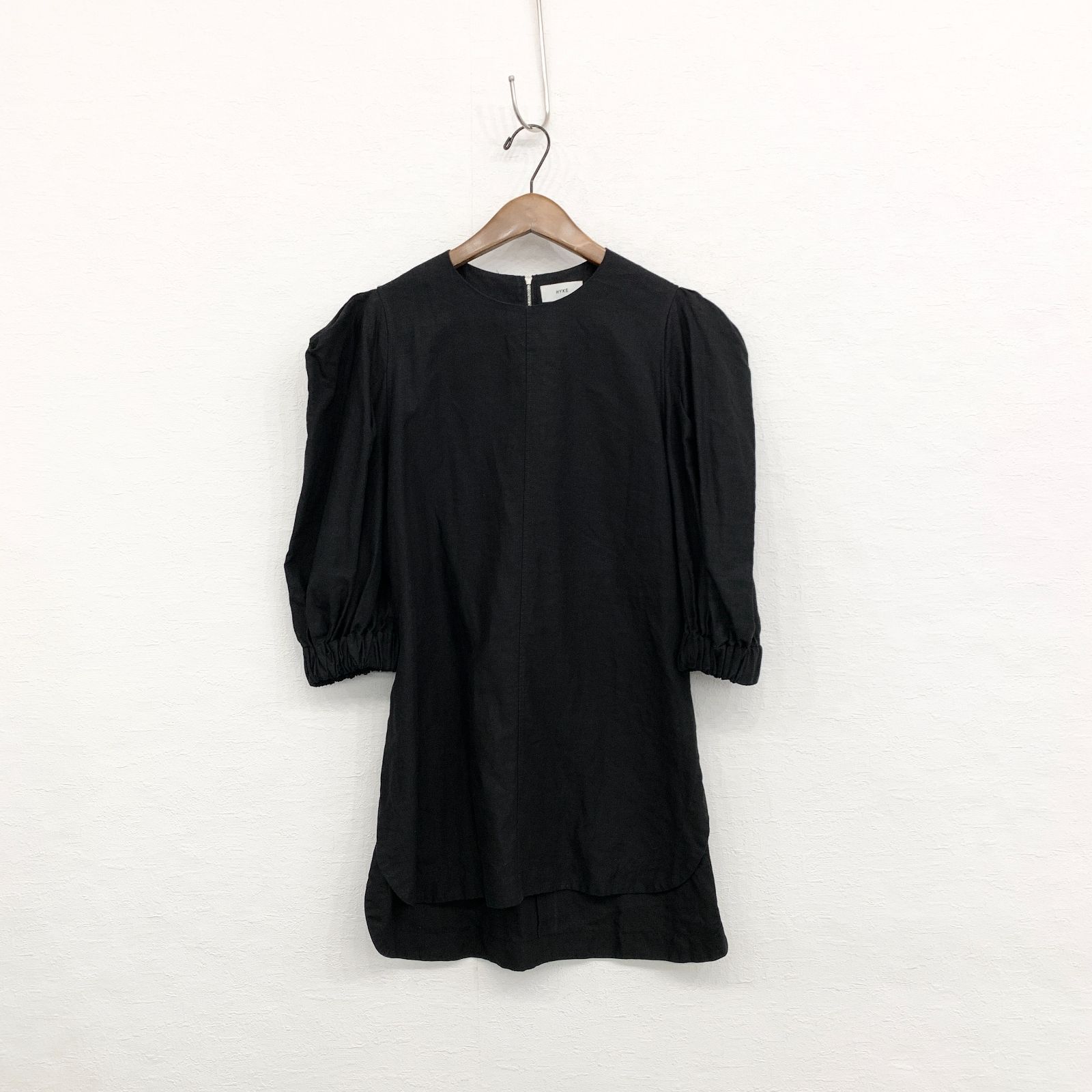 HYKE ハイク LINEN BALLOON SLEEVE TOP リネンバルーンスリーブ