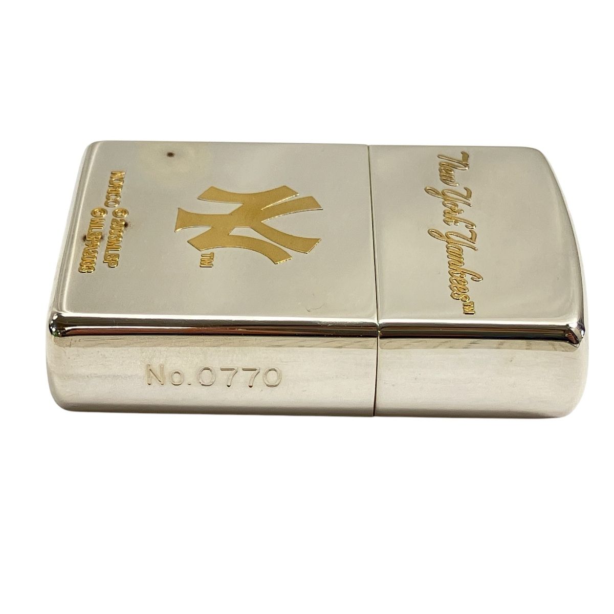ZIPPO ライター 松井秀喜 55 NY 2002年製 喫煙グッズ ジッポ