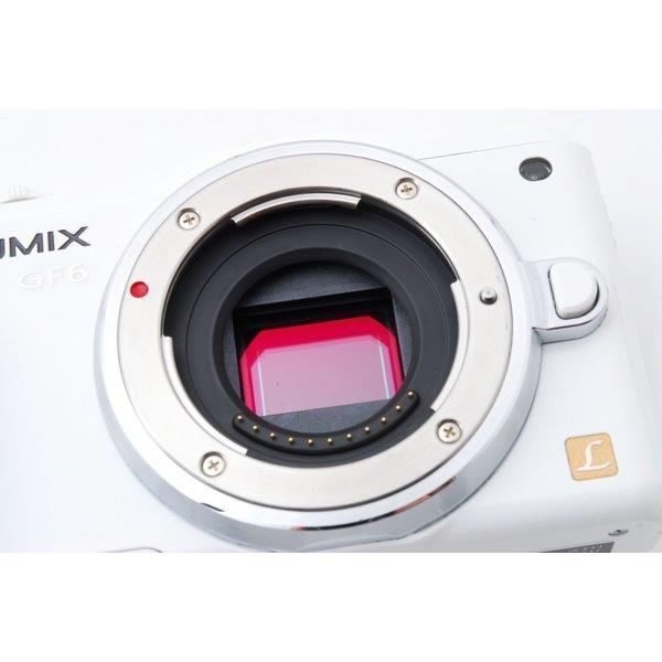 【美品・返品保証】Panasonic DMC-GF6 ホワイト レンズキット パナソニック Panasonic DMC-GF6 ホワイト レンズキット 美品