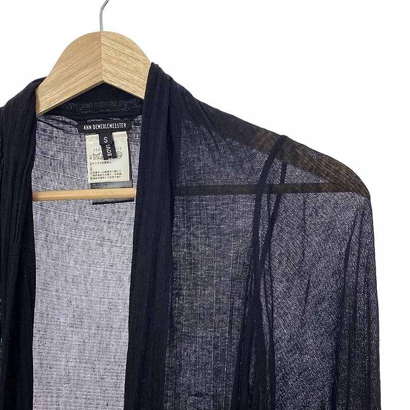 ANN DEMEULEMEESTER シルクカーディガン M ANN DEMEULEMEESTER / アンドゥムルメステール | シルク混
