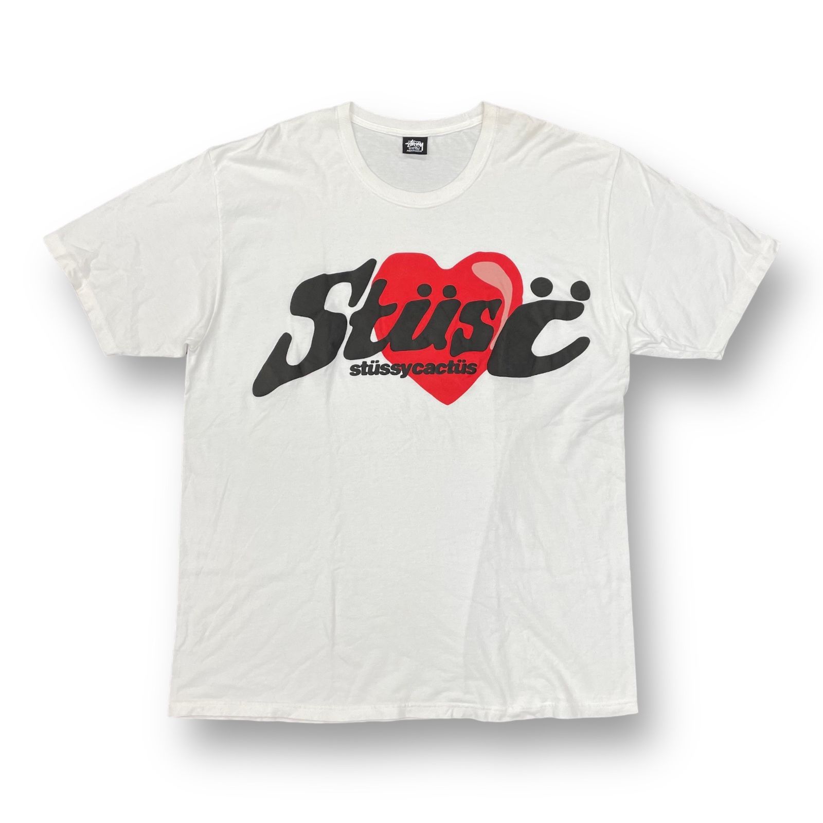 国内正規 STUSSY × CPFM HEART T-Shirt コラボ ハート プリント クルー