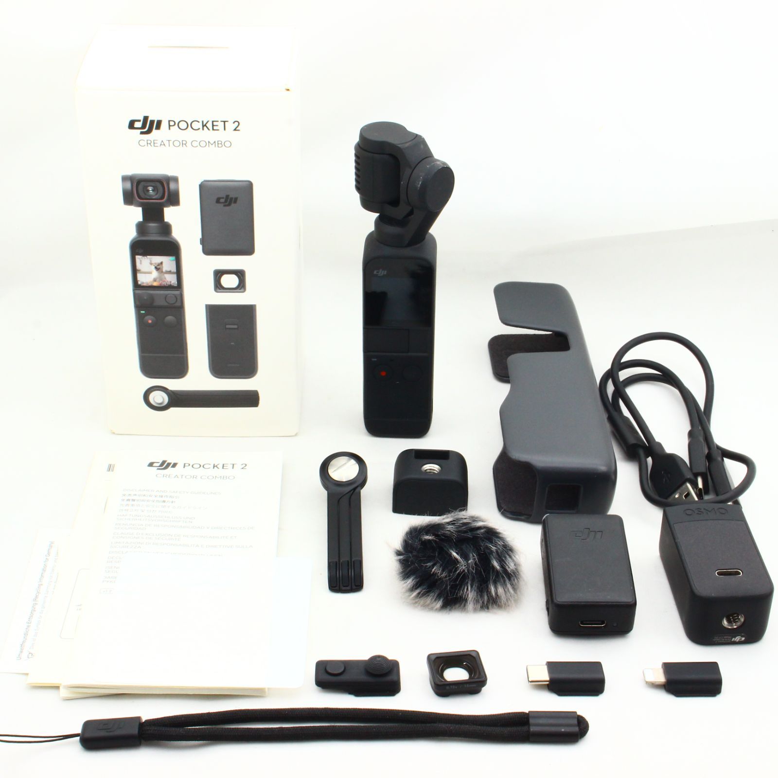 DJI Pocket 2 Creatorコンボ 3軸ジンバル スタビライザー - M&T Camera
