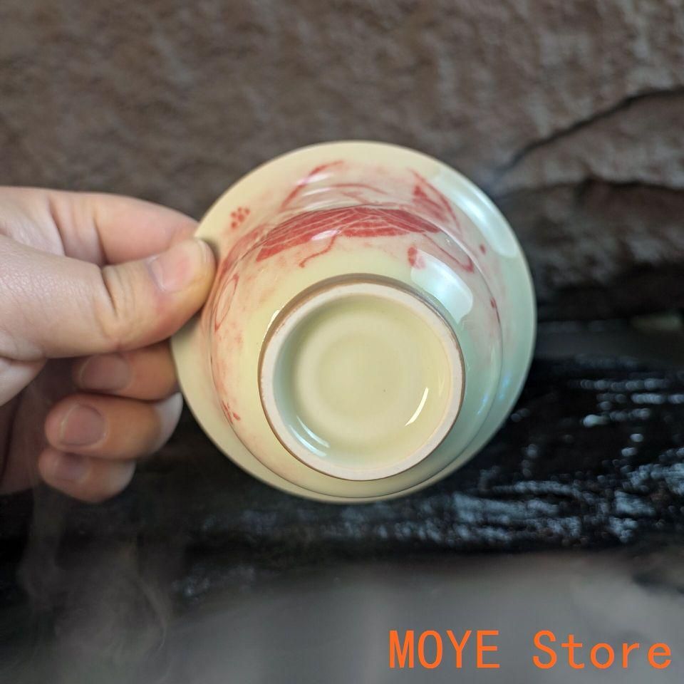 中国茶器 飛天三才蓋碗 茶碗 煎茶道具 新品未使用zw0829 - メルカリ