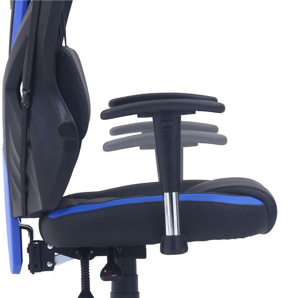 フルフラットメッシュレーシングチェア　BK/BL/GR/RD フルフラットメッシュレーシングチェア BK/BL/GR/RD : 中古パソコンの