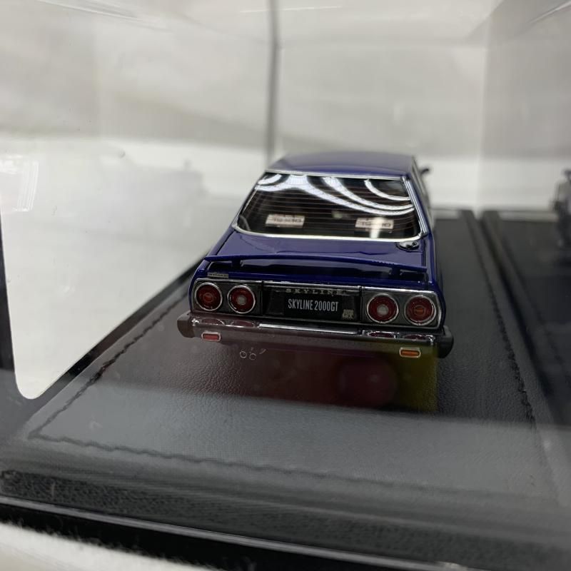 1/43 ｲｸﾞﾆｯｼｮﾝﾓﾃﾞﾙ Nissan Skyline 2000 GT-EL (C210) Blue[91] 【公式