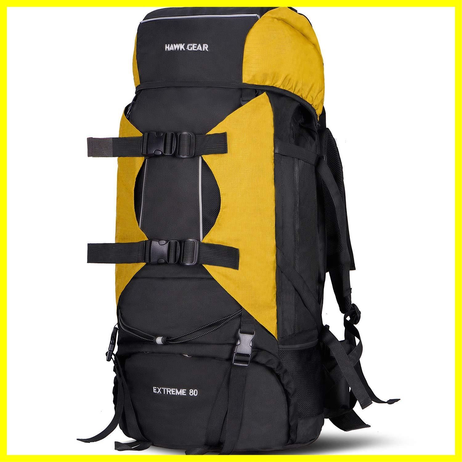 [HAWK GEAR(ホークギア)] バックパック 80L 登山 旅行 リュック ザック キャンプ アウトドア 防災