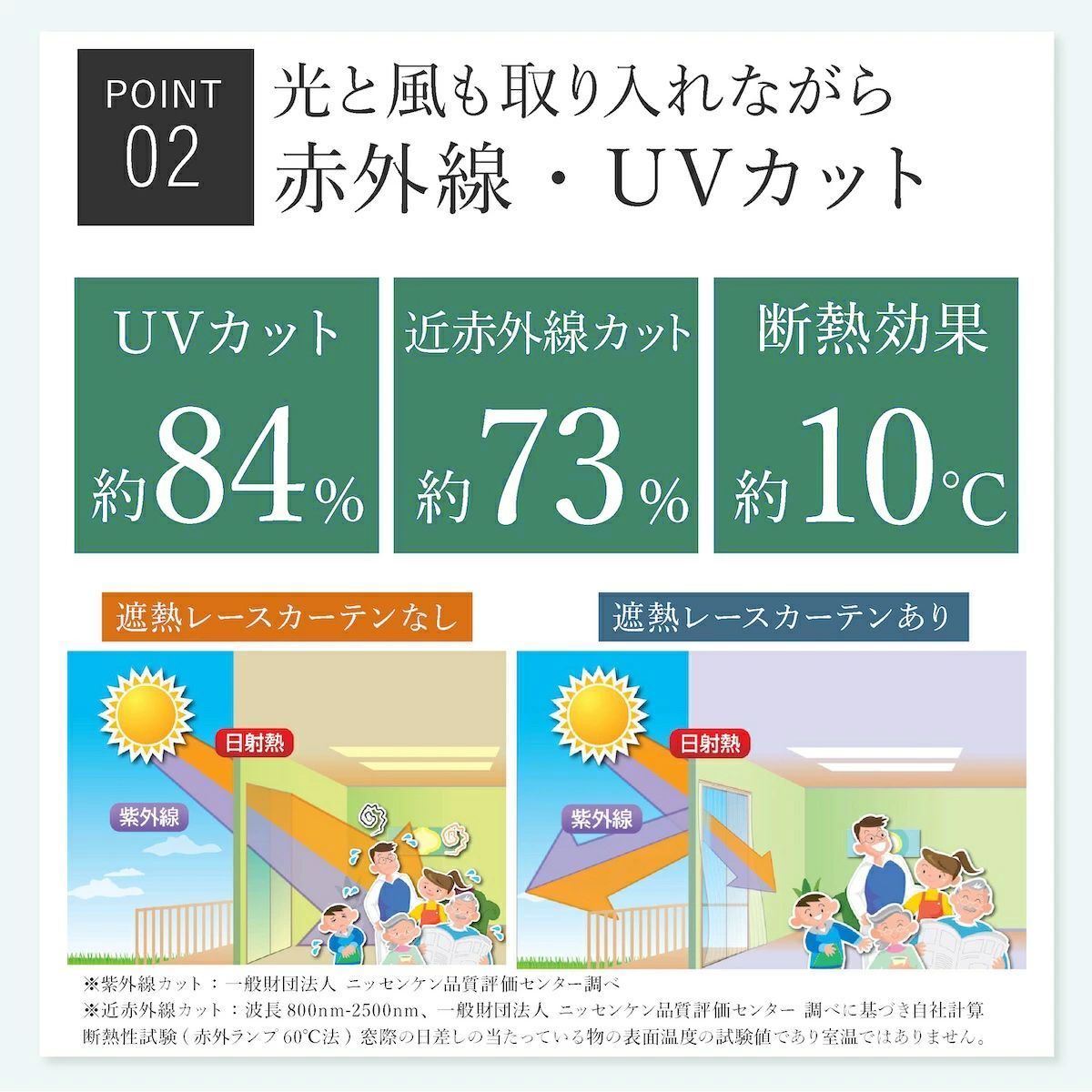ミラーレースカーテン