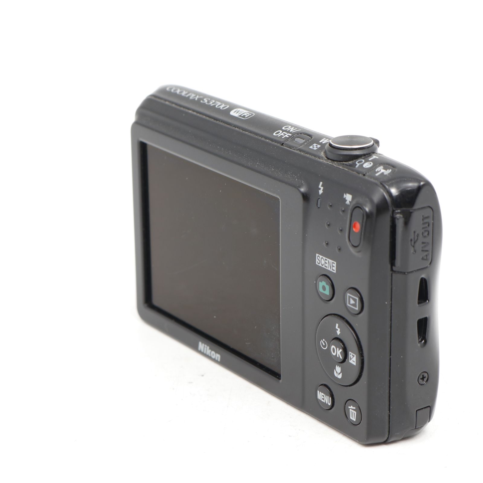 美品】Nikon デジタルカメラ COOLPIX S3700 ブラック 光学8倍ズーム 2005万画素 S3700BK - メルカリ